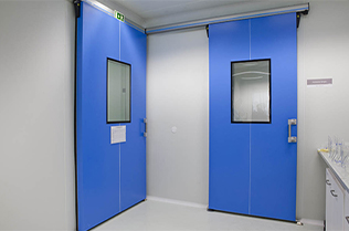 Bagaimana anda mengawal kelajuan pembukaan dan penutupan pintu gelangsar automatik kedap udara?